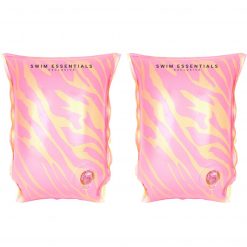 Zwembandjes Roze Zebra (2-6j)