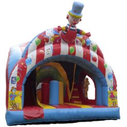 Springkasteel Clown met/zonder Disco