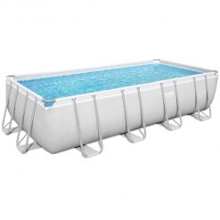 BESTWAY Rechthoekig Power Steel zwembad van 404x201x100cm