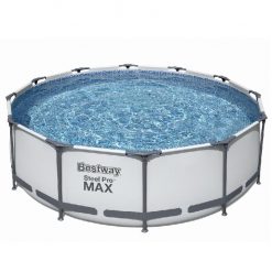 BESTWAY Steel Pro Max zwembad Ø366x100cm, inclusief pomp en zwembadtrap
