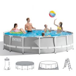 INTEX Prism Frame Zwembad Set Ø457x107cm